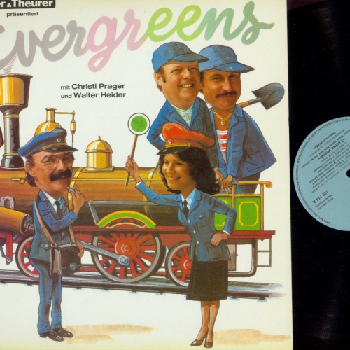 LP--  3 Echte Wiener – Evergreens