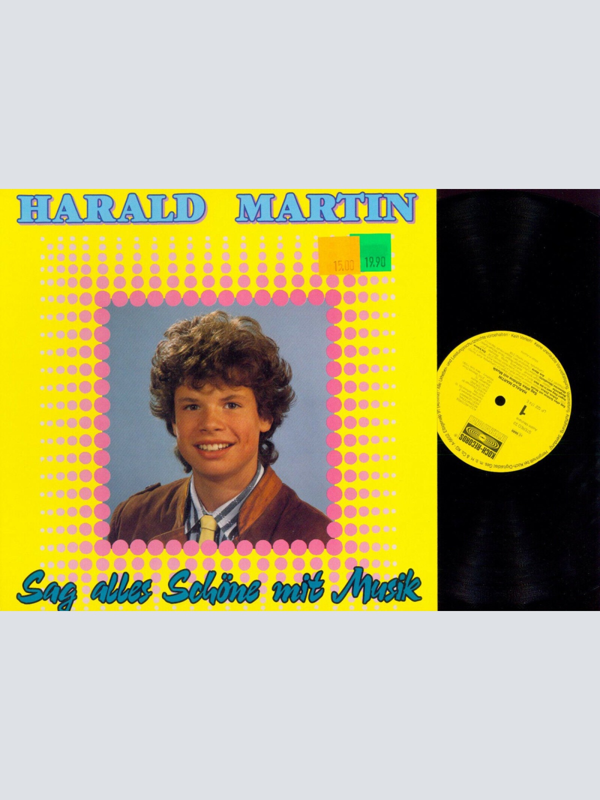 LP--   Harald Martin – Sag Alles Schöne Mit Musik
