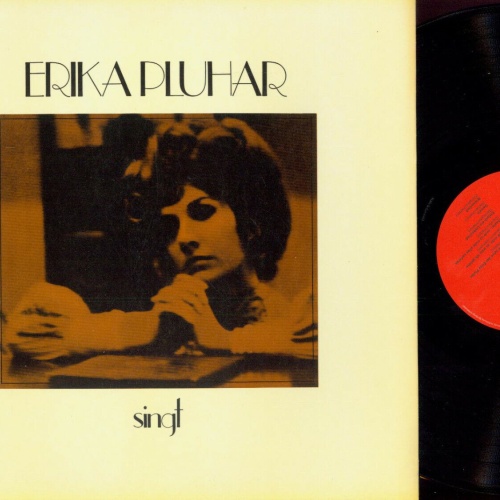 LP--  Erika Pluhar  Erika Pluhar Singt  / FOC