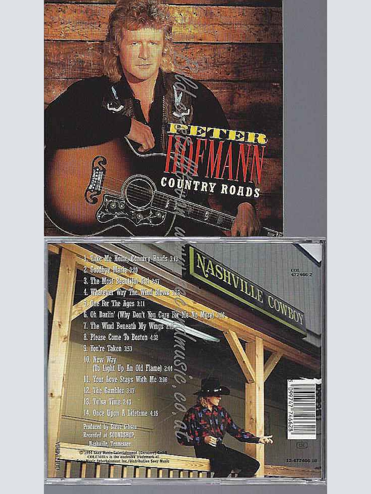 CD--PETER HOFMANN | --COUNTRY ROADS