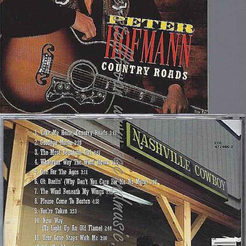 CD--PETER HOFMANN | --COUNTRY ROADS