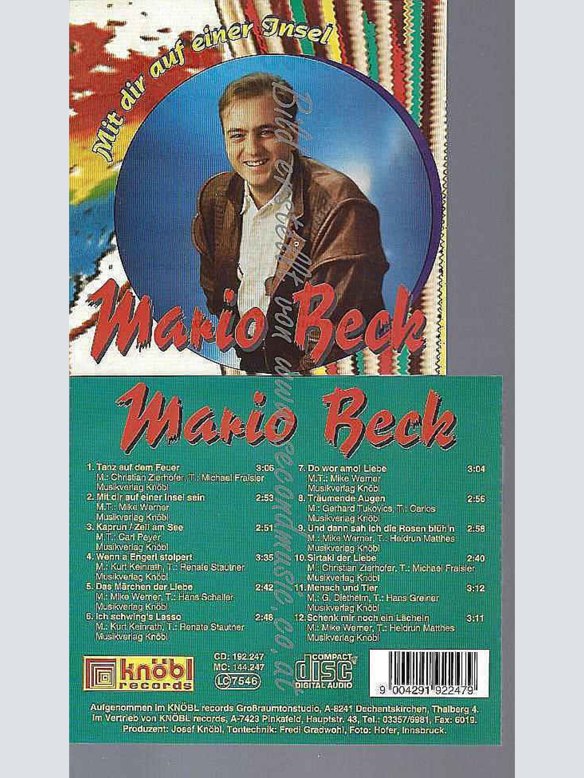CD-- Mario Beck ..mit Dir auf einer Insel