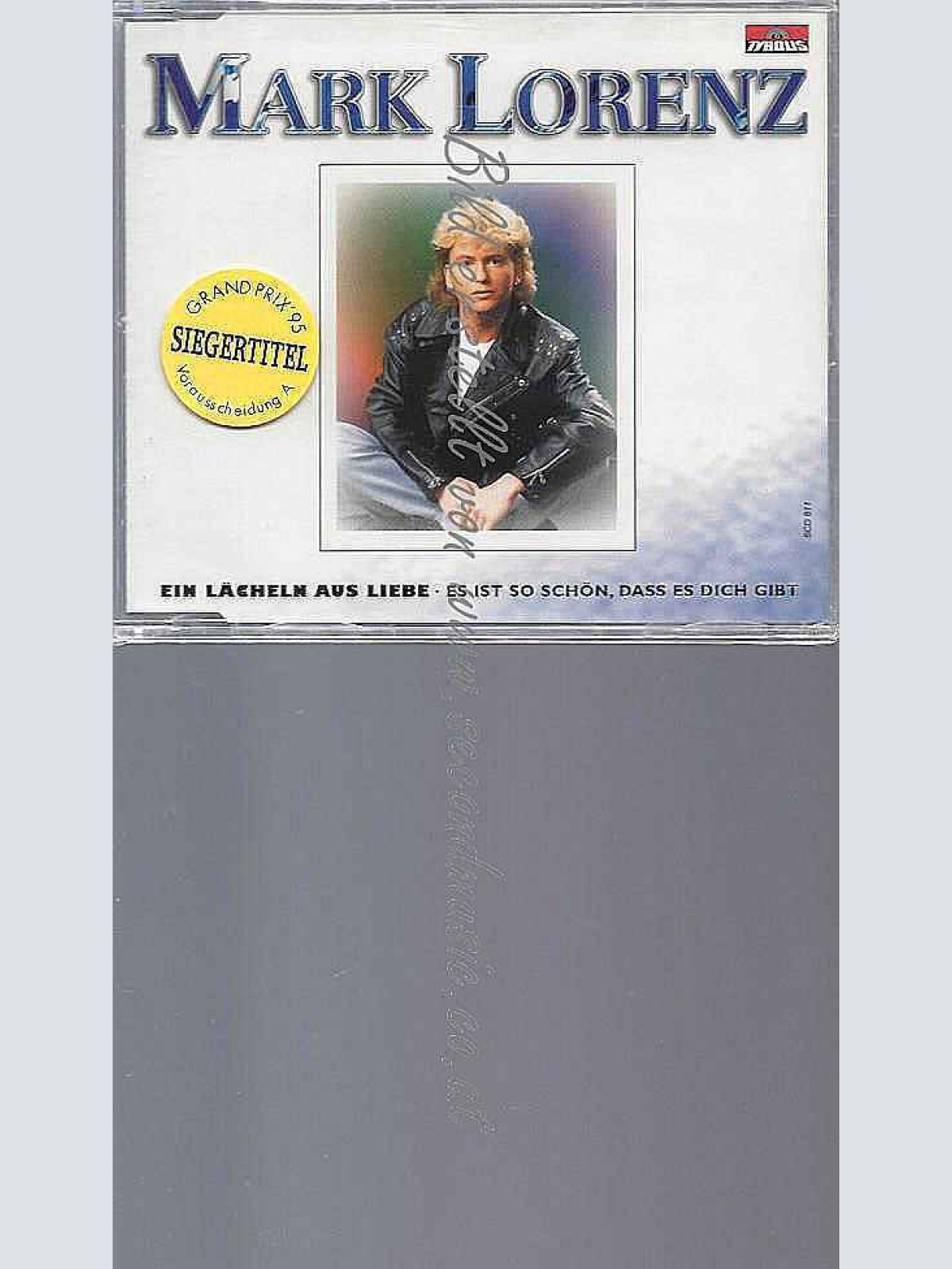 CD--Mark Lorenz --Ein lächeln aus Liebe