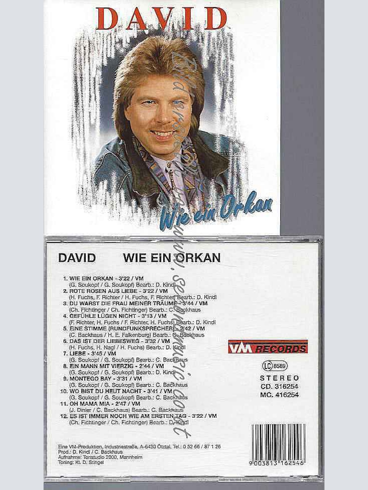 CD----David -- wie ein Orkan