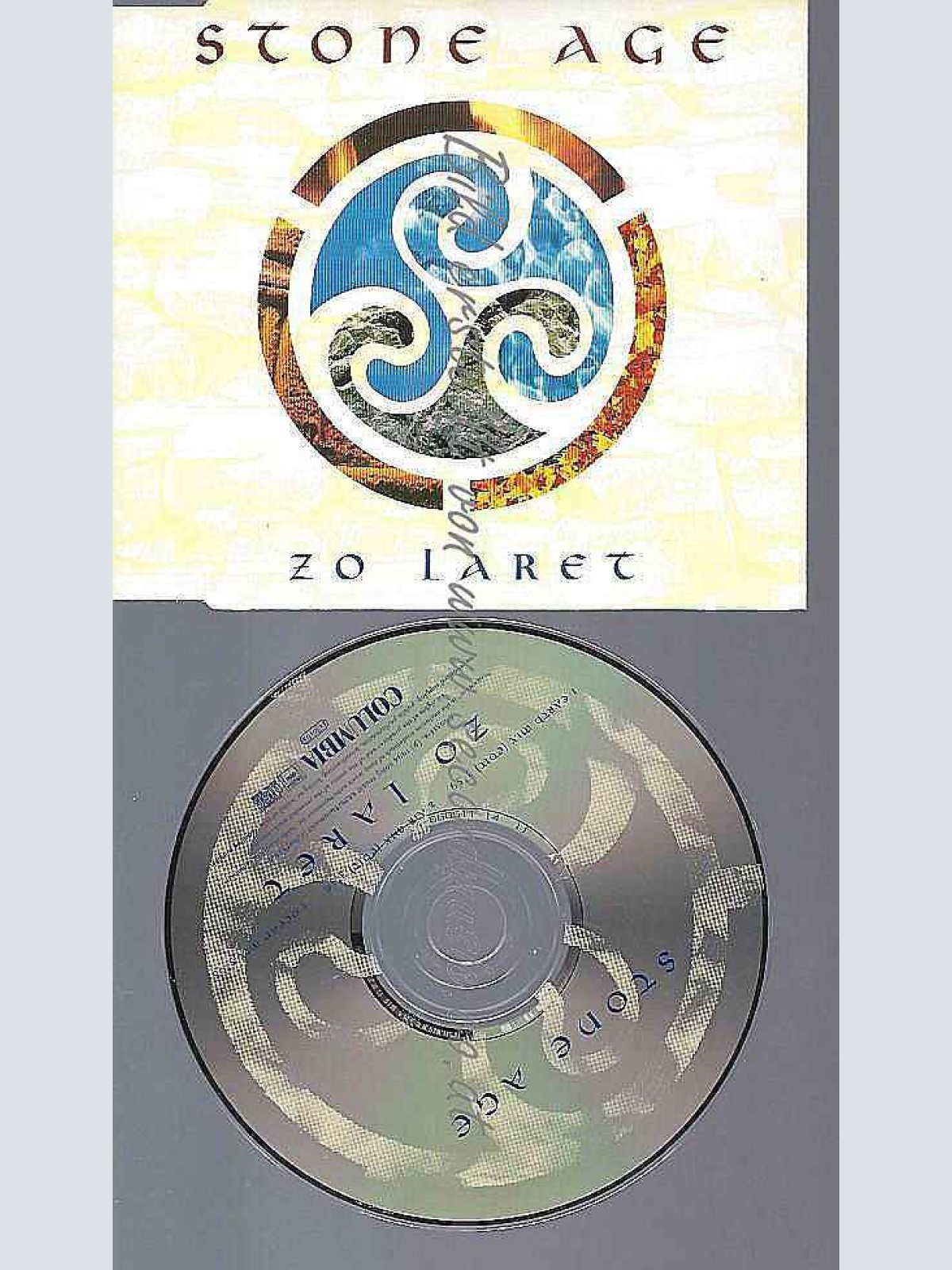 CD--STONE EDGE--ZO LARET ( VERSIONS, )