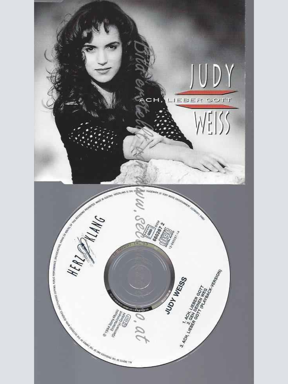 CD--JUDY WEISS--ACH, LIEBER GOTT (INCL. PLAYBACK-VERSION, )