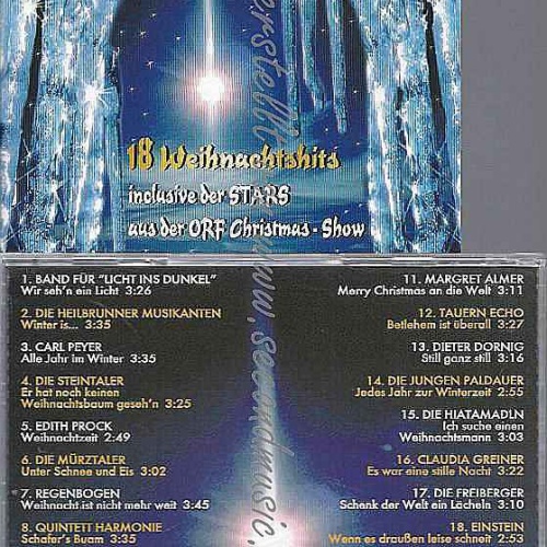 CD----18 Weihanchtshits --Wir seh'n ein Licht
