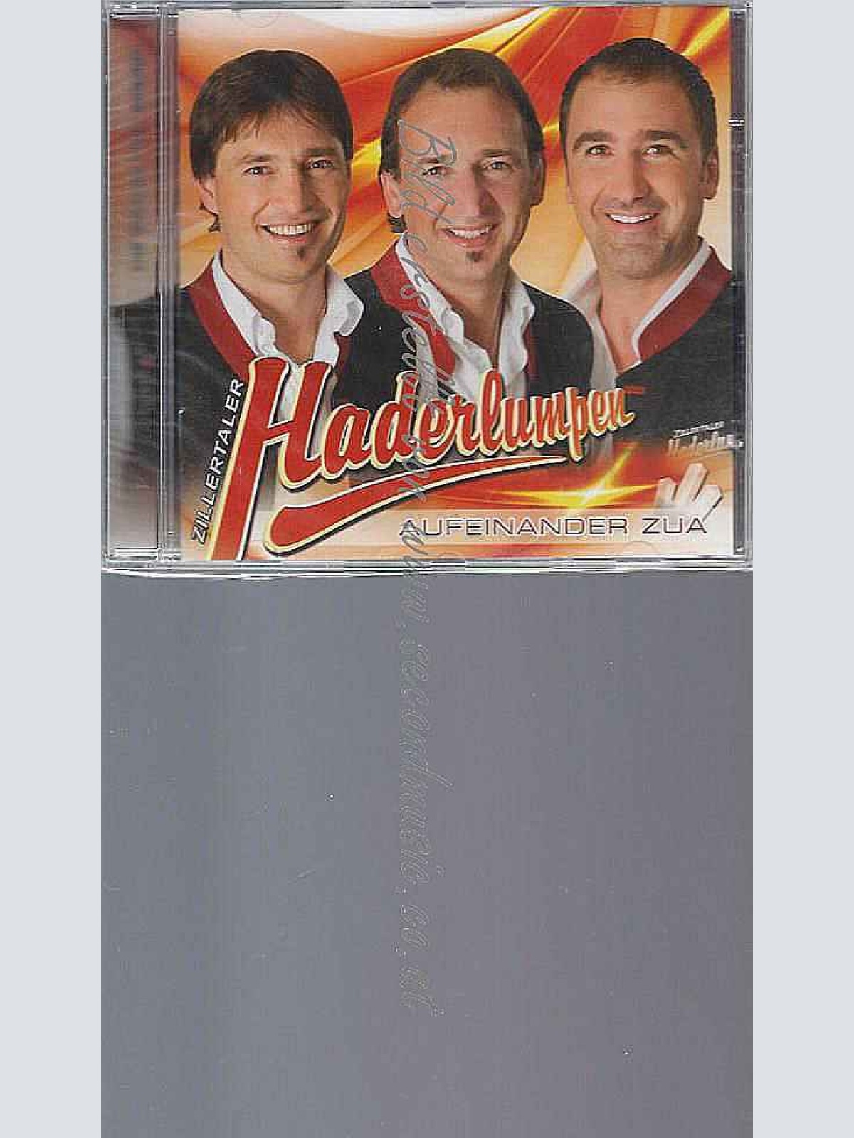 CD--Zillertaler Haderlumpen Aufeinander zua