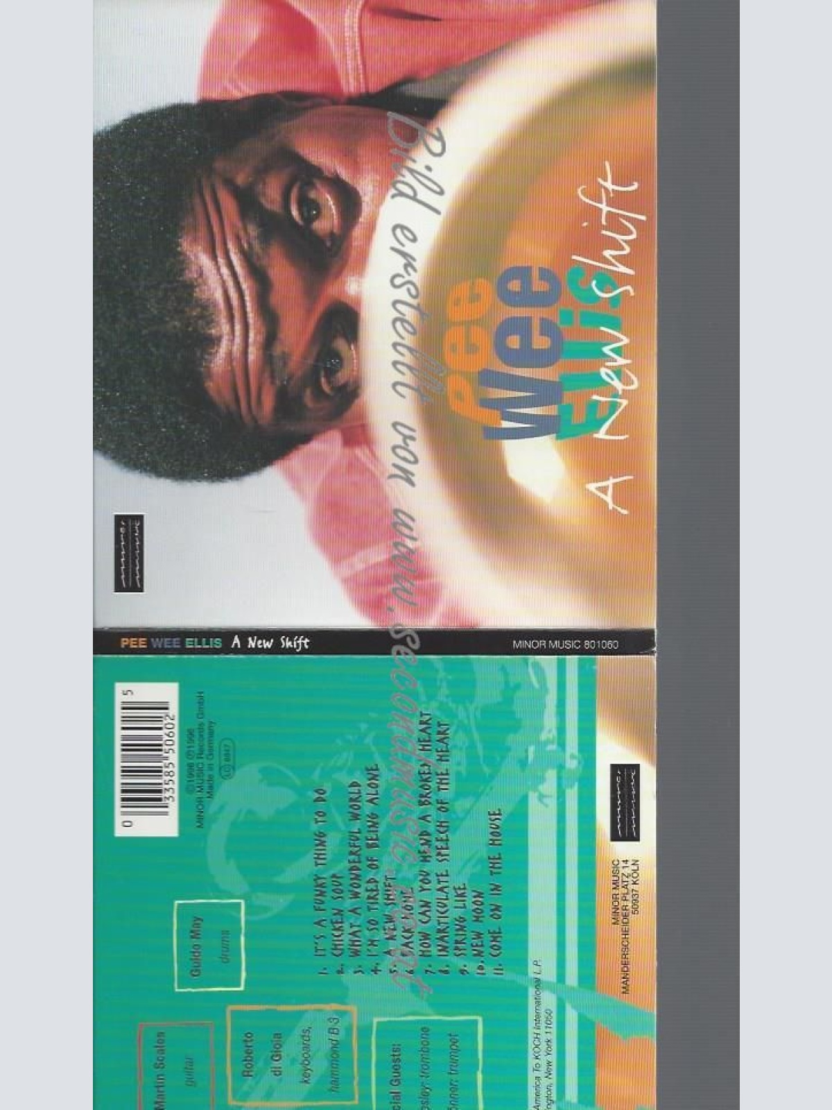 CD--PEE WEE ELLIS--A NEW SHIFT