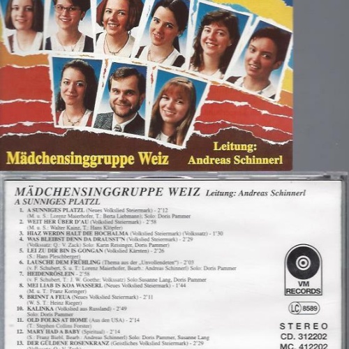 CD-A sunniges Platz Mädchensinggruppe Weiz