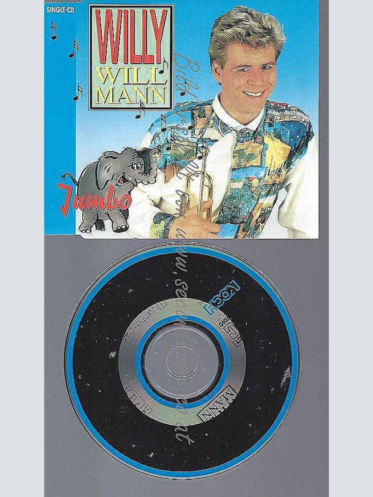 CD--Willy --Willy Mann  - Jumbo