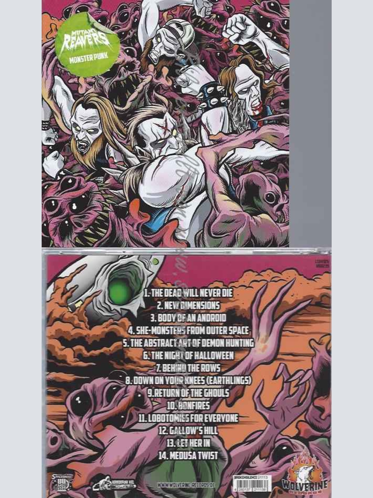 CD-    Mutant Reavers  Monster Punk
