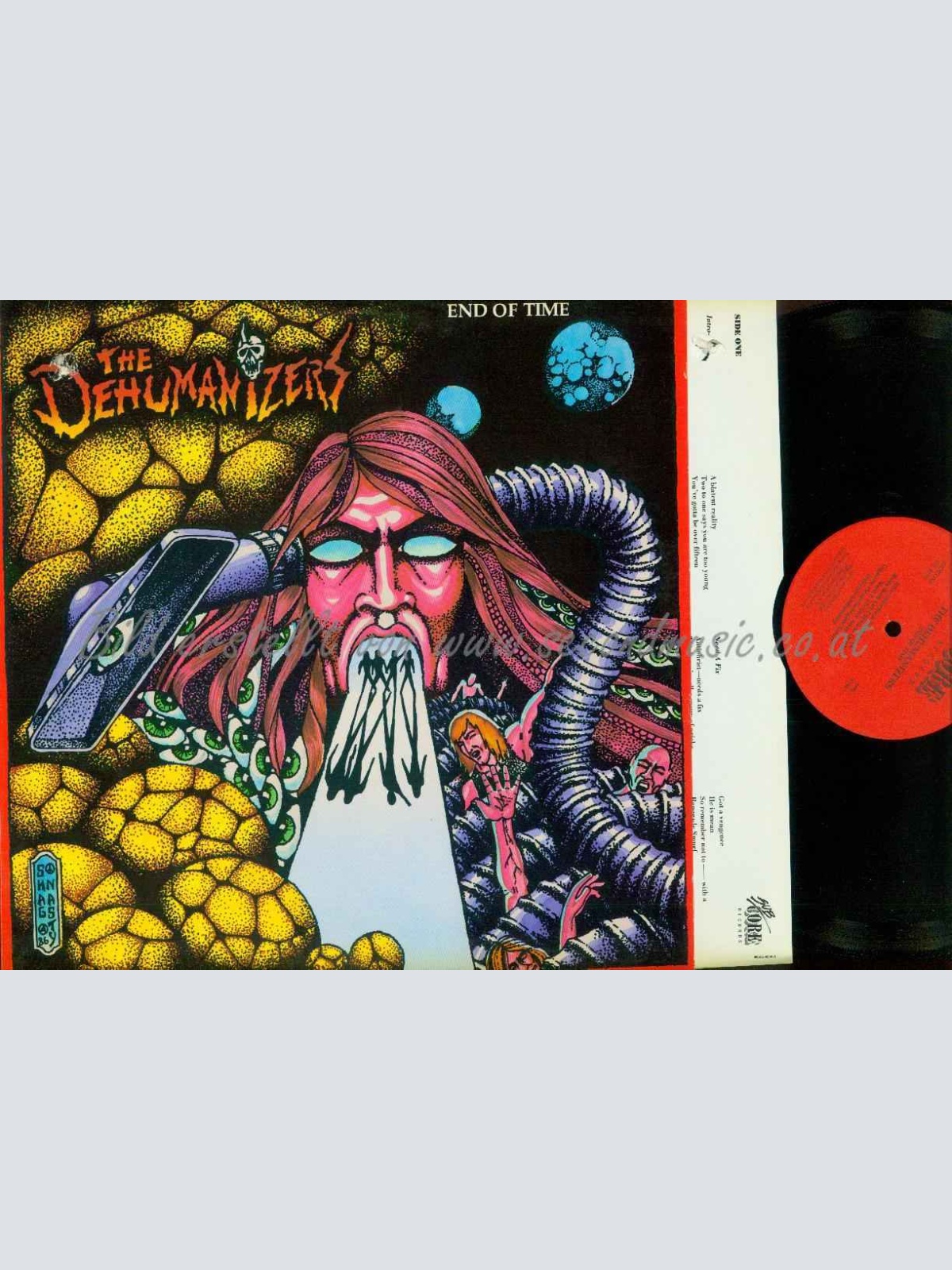 LP--   The Dehumanizers  End Of Time  // US LP / Cutout