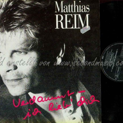 LP- MAXI--  Matthias Reim  Verdammt, Ich Lieb' Dich