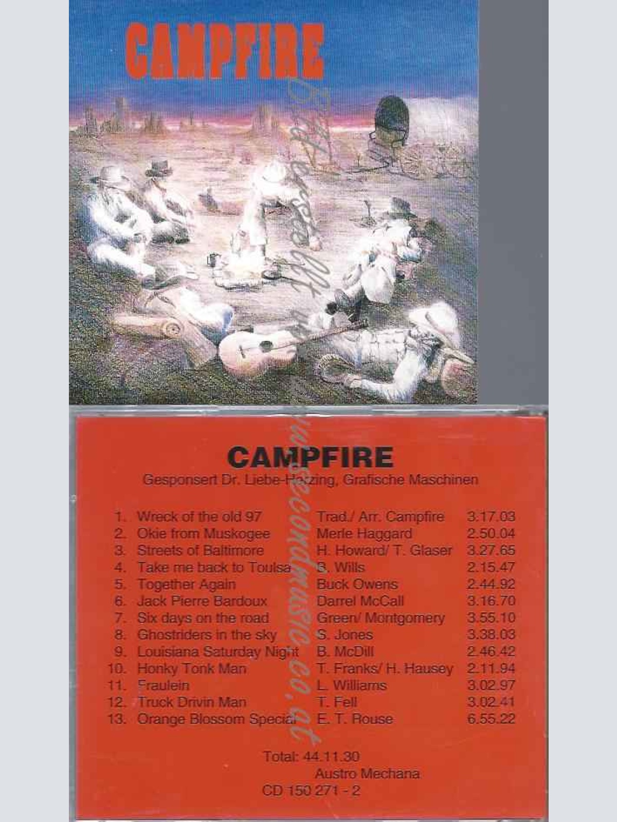 CD--Campfire - Dr. Liebe Herzing - Grafische Maschinen