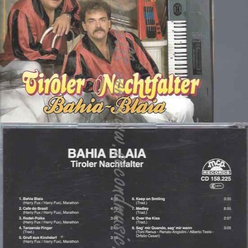 CD--Tiroler Nachtfalter Bahia-Blaia