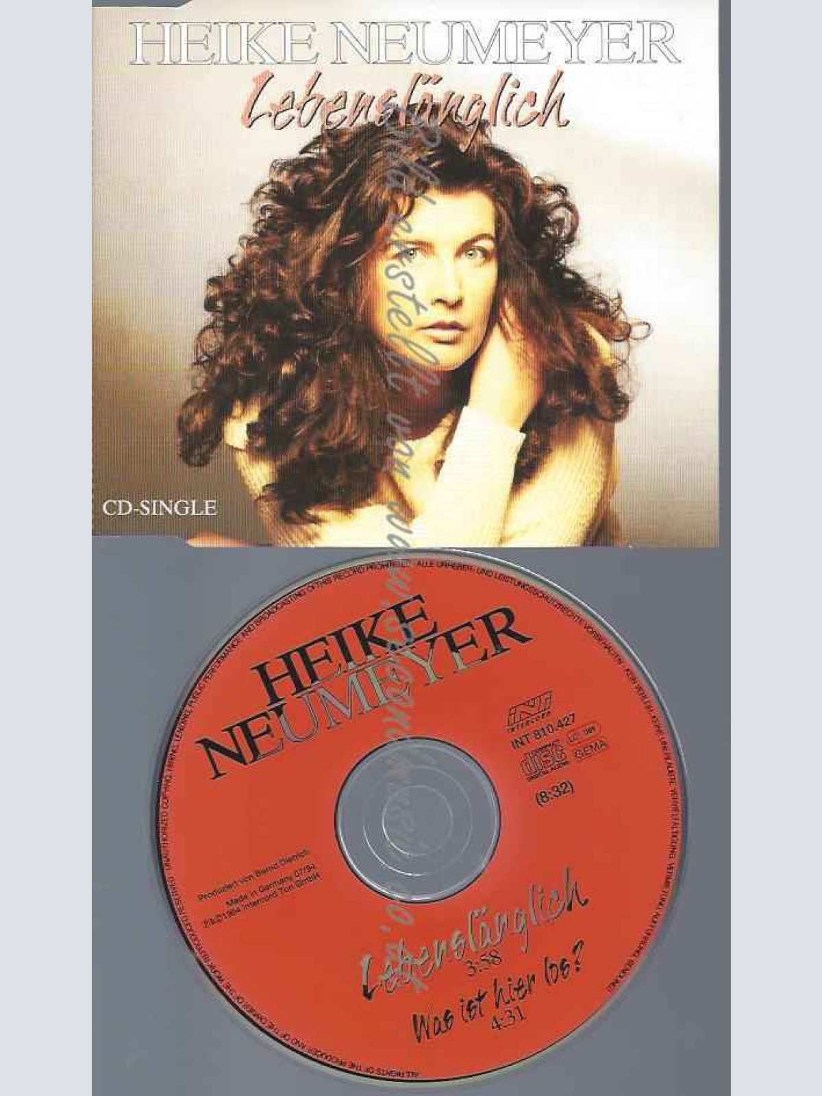 CD--Heike Neumeyer Lebenslänglich