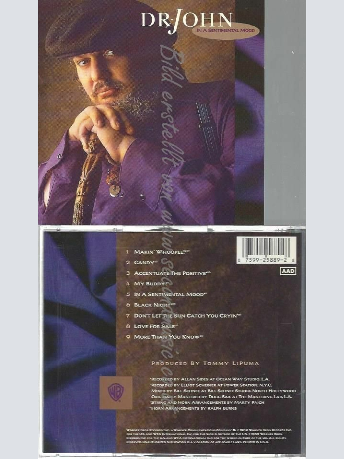 CD--DR. JOHN | --IN A SENTIMENTAL MOOD