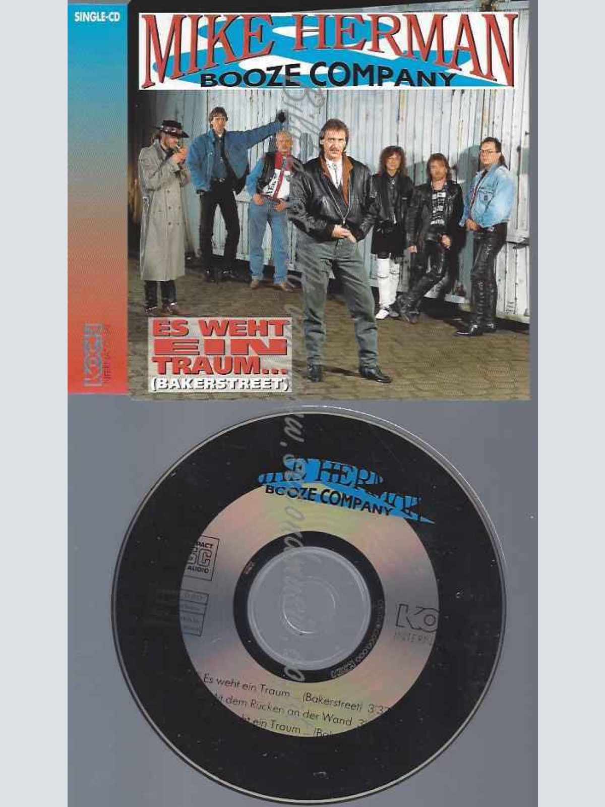 CD-- Mike Herman & Booze Company  Es Weht Ein Traum