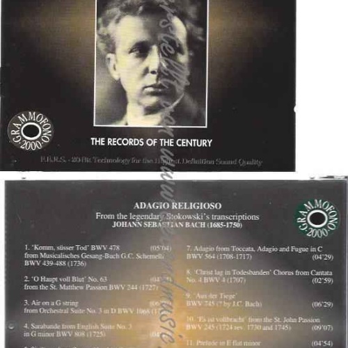 CD--STOKOWSKI, LEOPOLD--ADAGIO RELIGIOSO