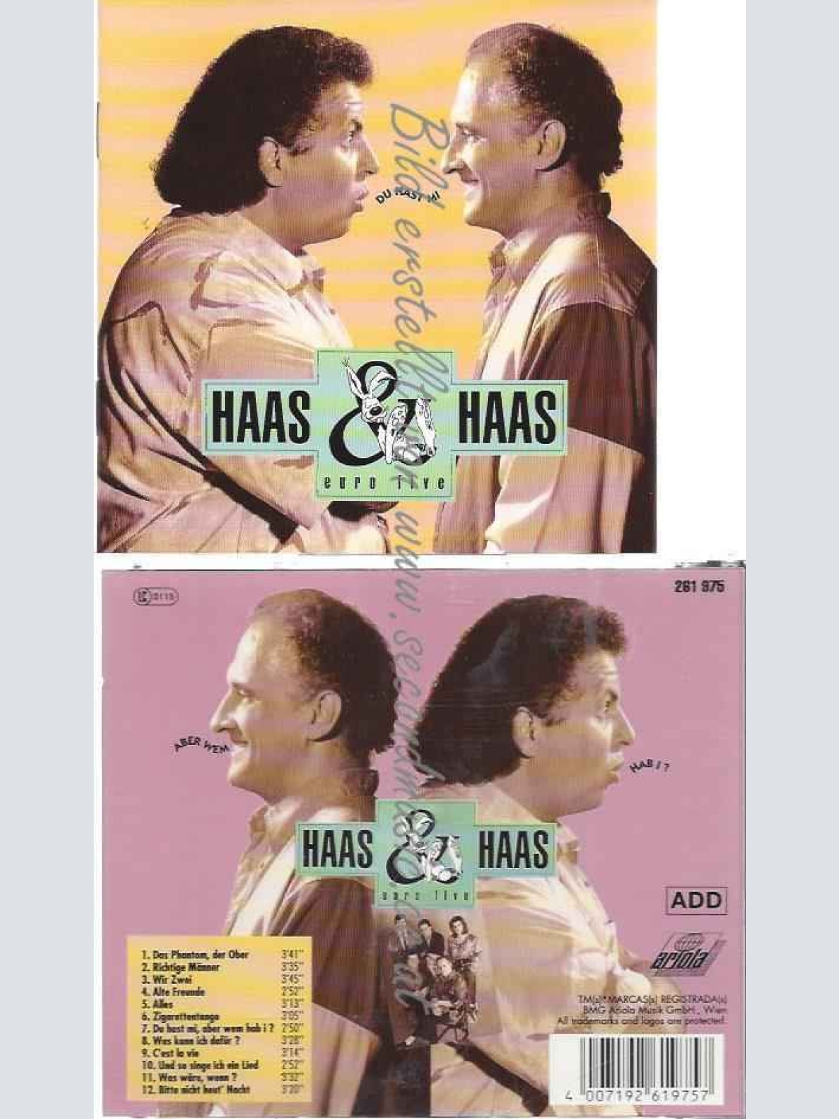 CD--Du hast mi,aber wem hab i  // HAAS & HAAS