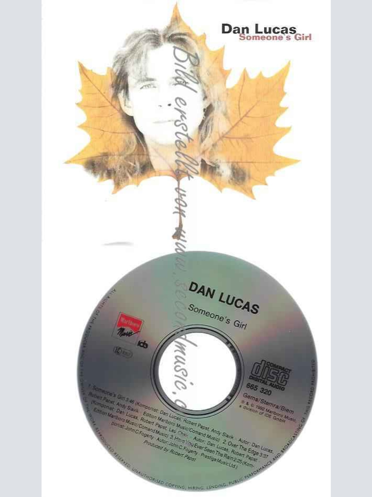 CD--DAN LUCAS--SOMEONE'S GIRL