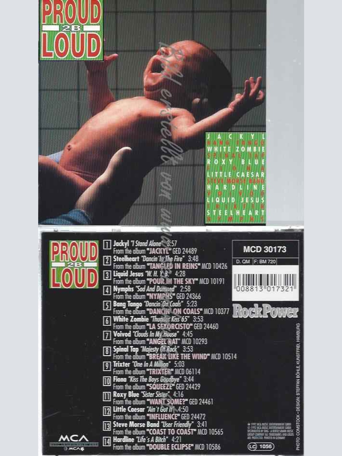 CD--JACKYL, STEELHEART, ET AL.--PROUD 2 B LOUD