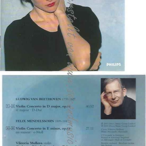 CD--P.64/ MULLOVA,VIKTORIA, GARDINER,JOHN ELIOT, ET AL.--VIOLINKONZERT OP.61