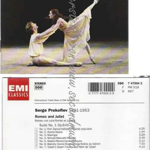 CD--MUTI, PDO, ET AL.--ROMEO UND JULIA-SUITEN 1+2