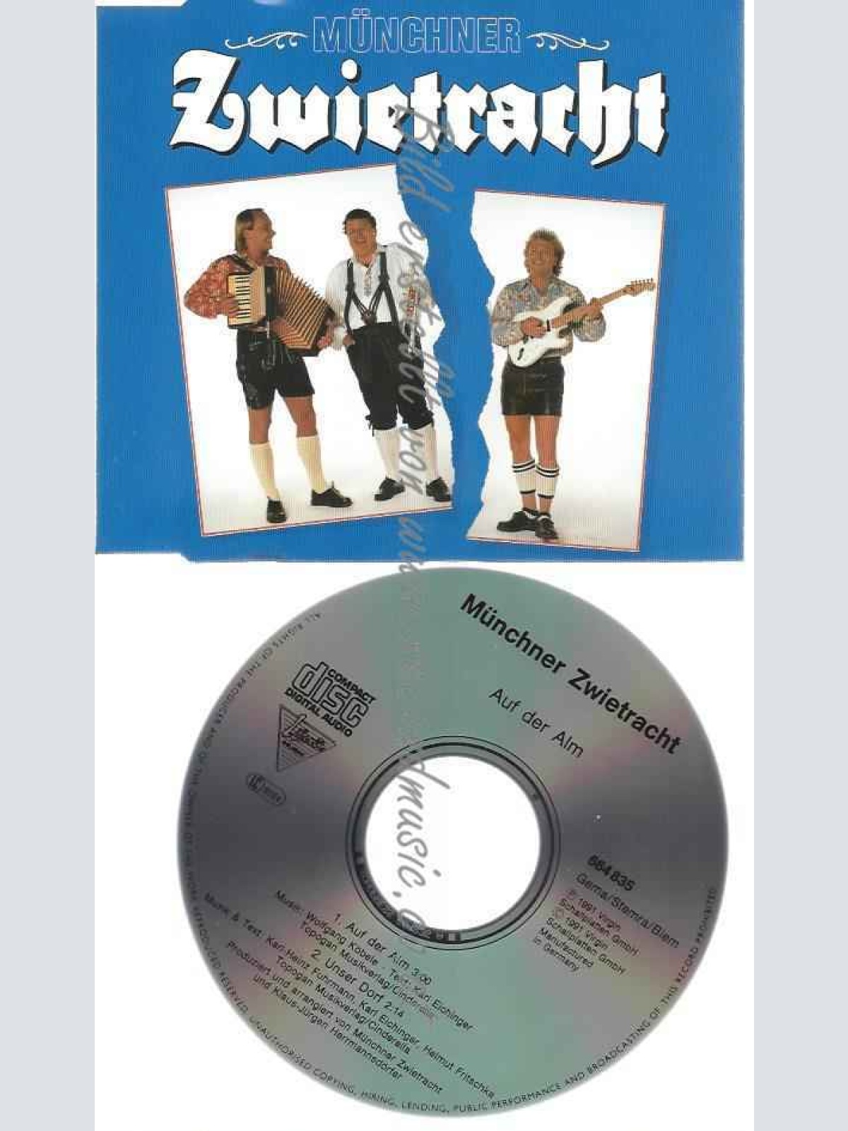 CD--  MÜNCHNER ZWIETRACHT--AUF DER ALM