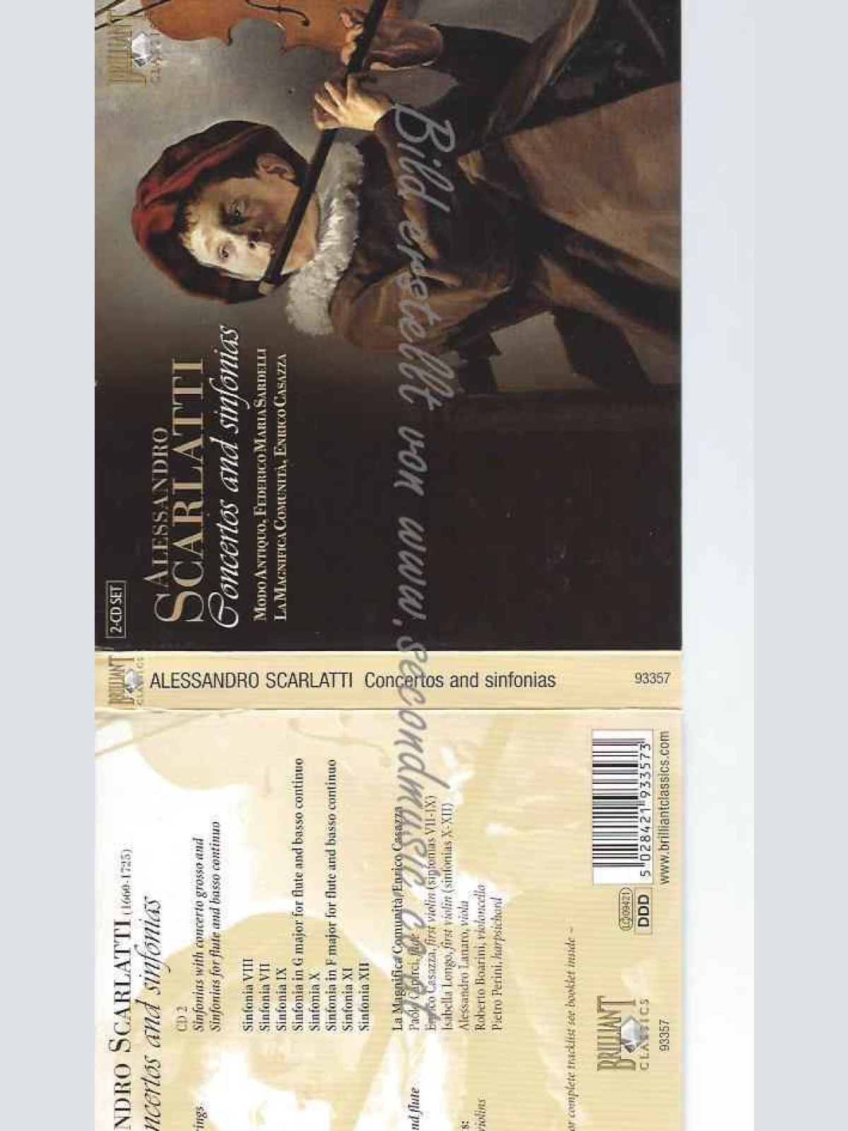 CD--MODO ANTIQUO,LA MAGNIFICA  -FLUTE CONCERTOS & SINFONIAS