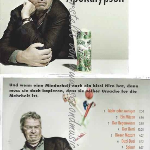 CD--Apokalypsen  // Gerhard Polt