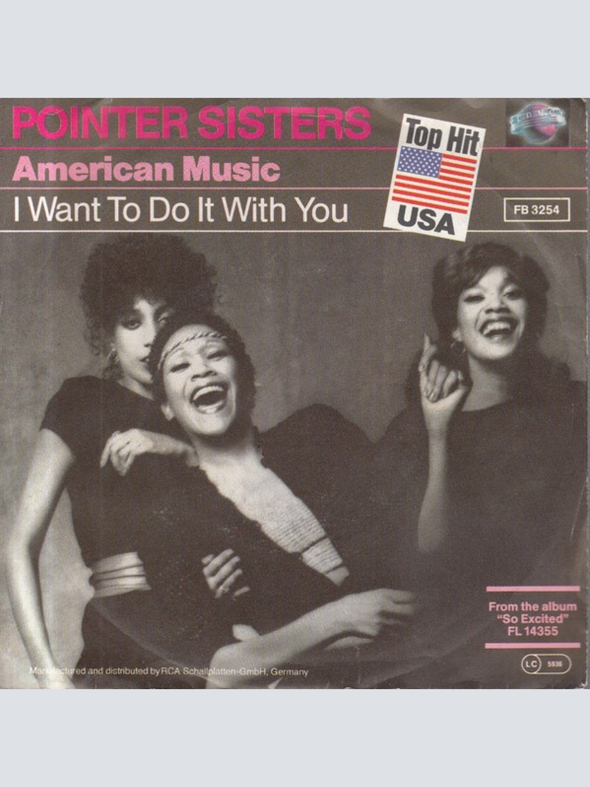 7", Single Pointer Sisters - American Music