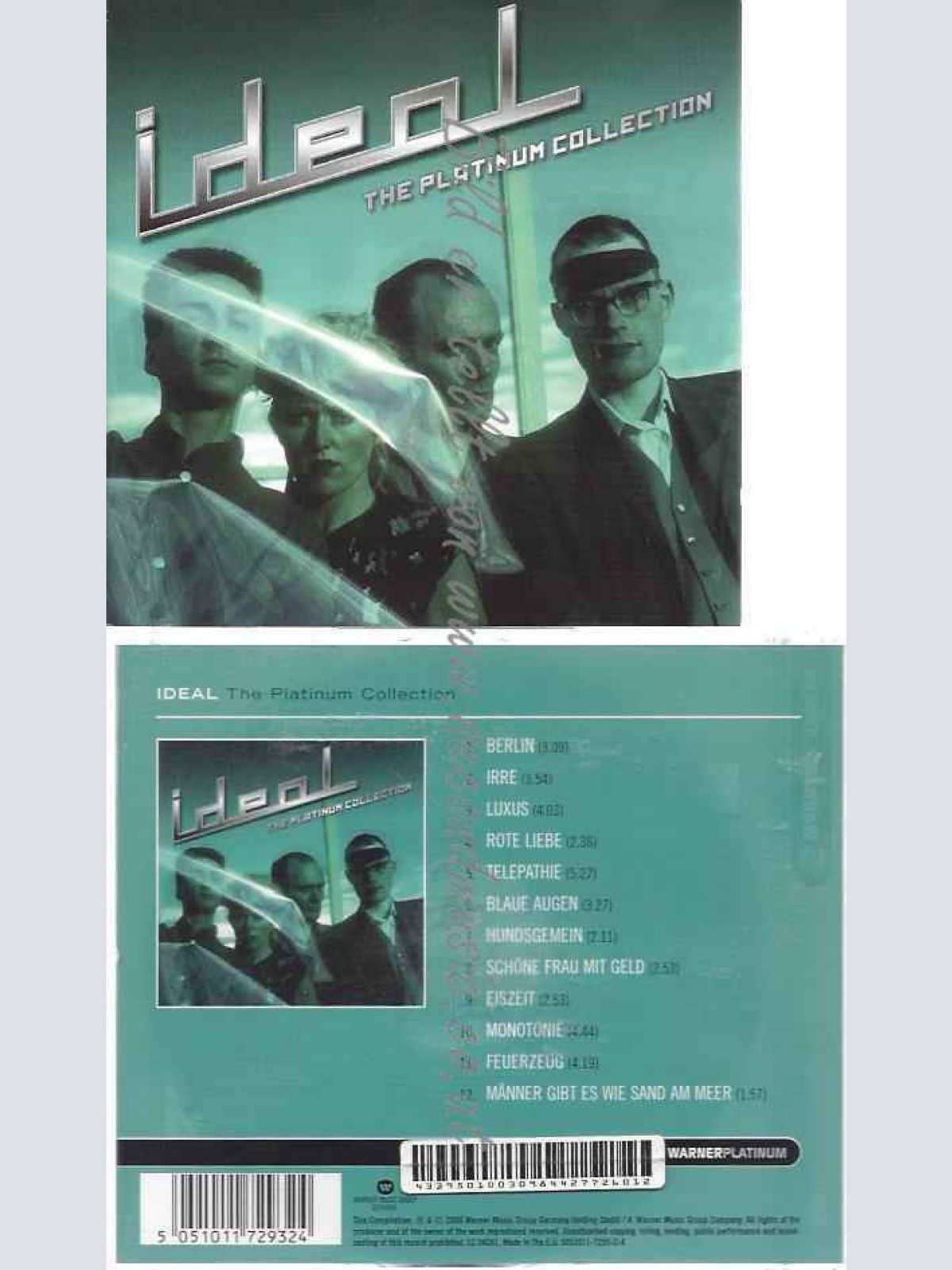 CD--IDEAL--THE PLATINUM COLLECTION