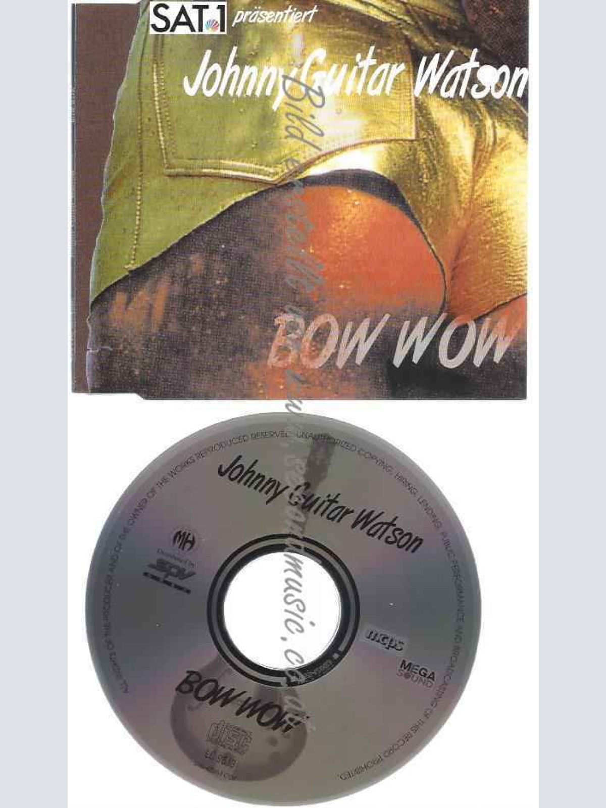 CD--JOHNNY "GUITAR" WATSON--BOW WOW