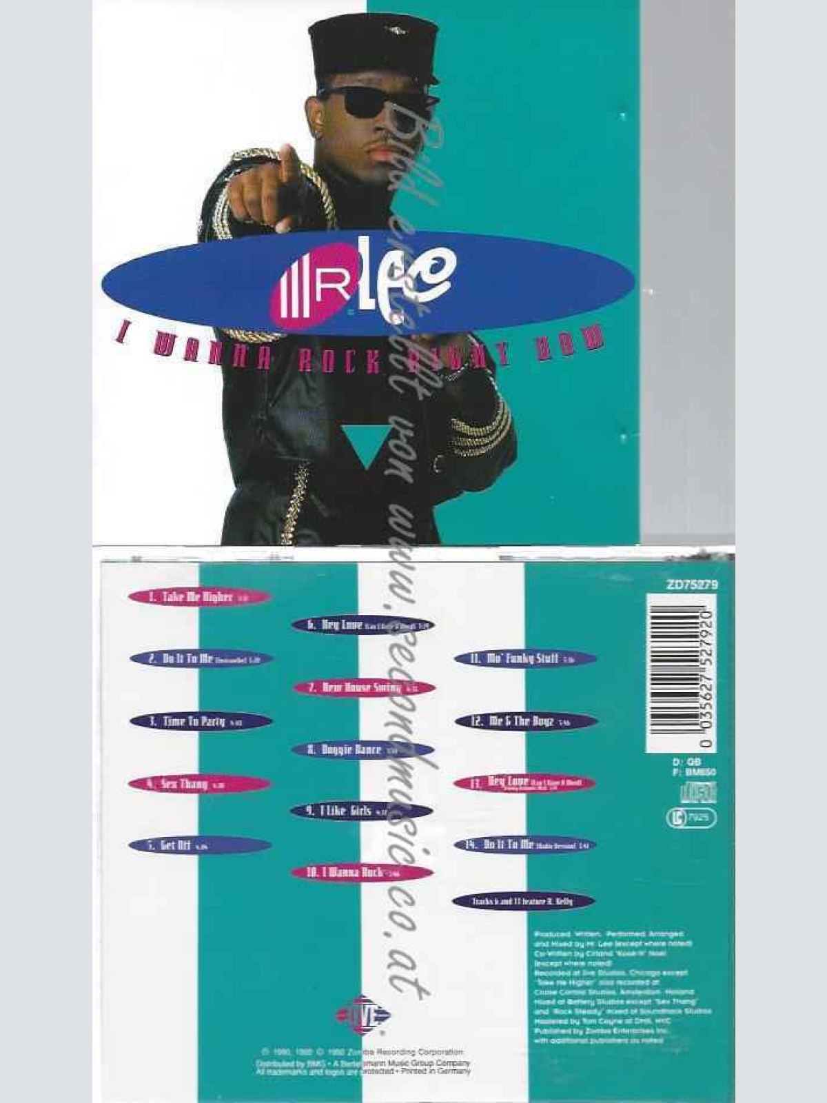 CD--MR. LEE--I WANNA ROCK RIGHT NOW