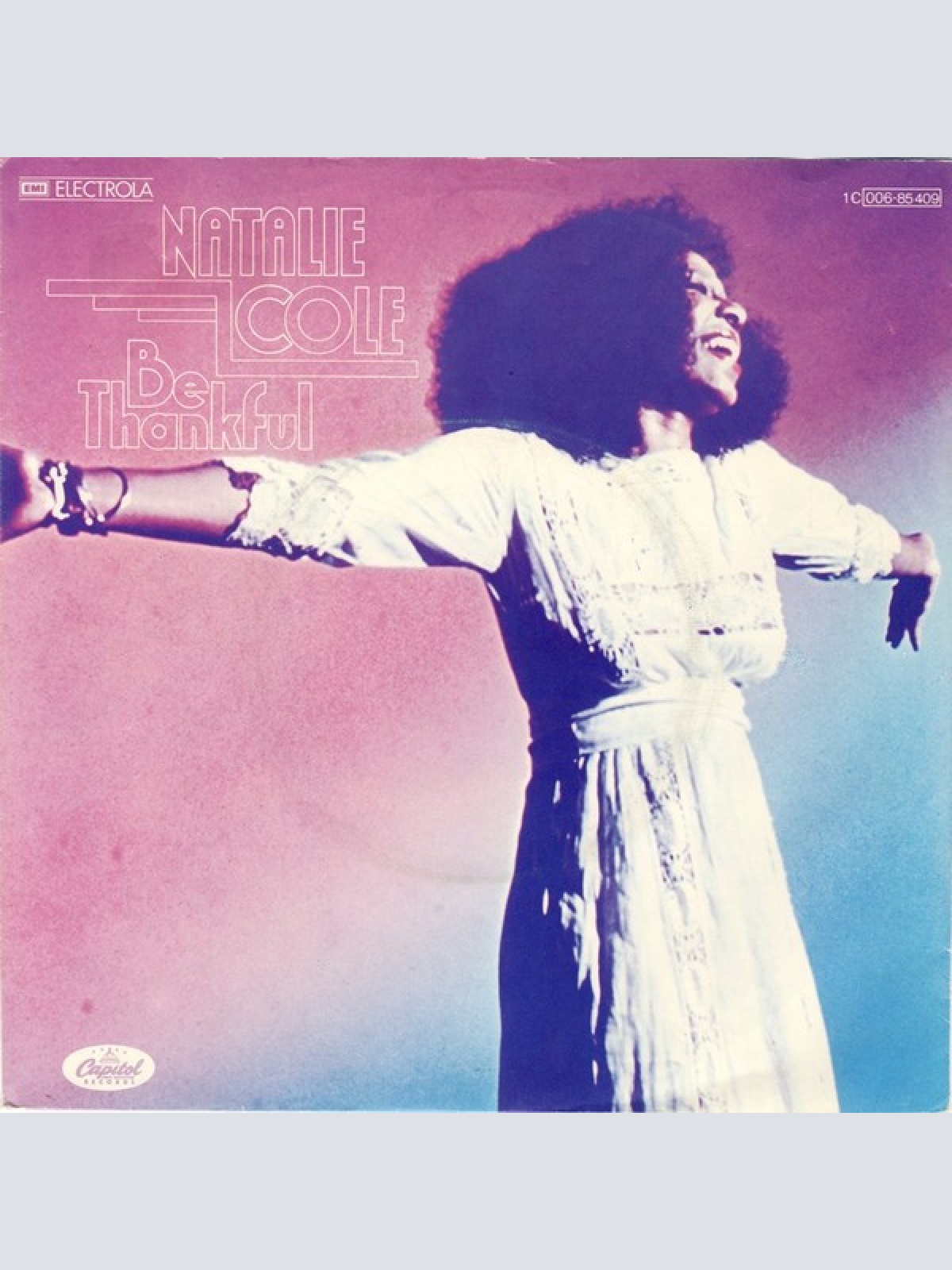 7", Single Natalie Cole - Be Thankful / La Costa