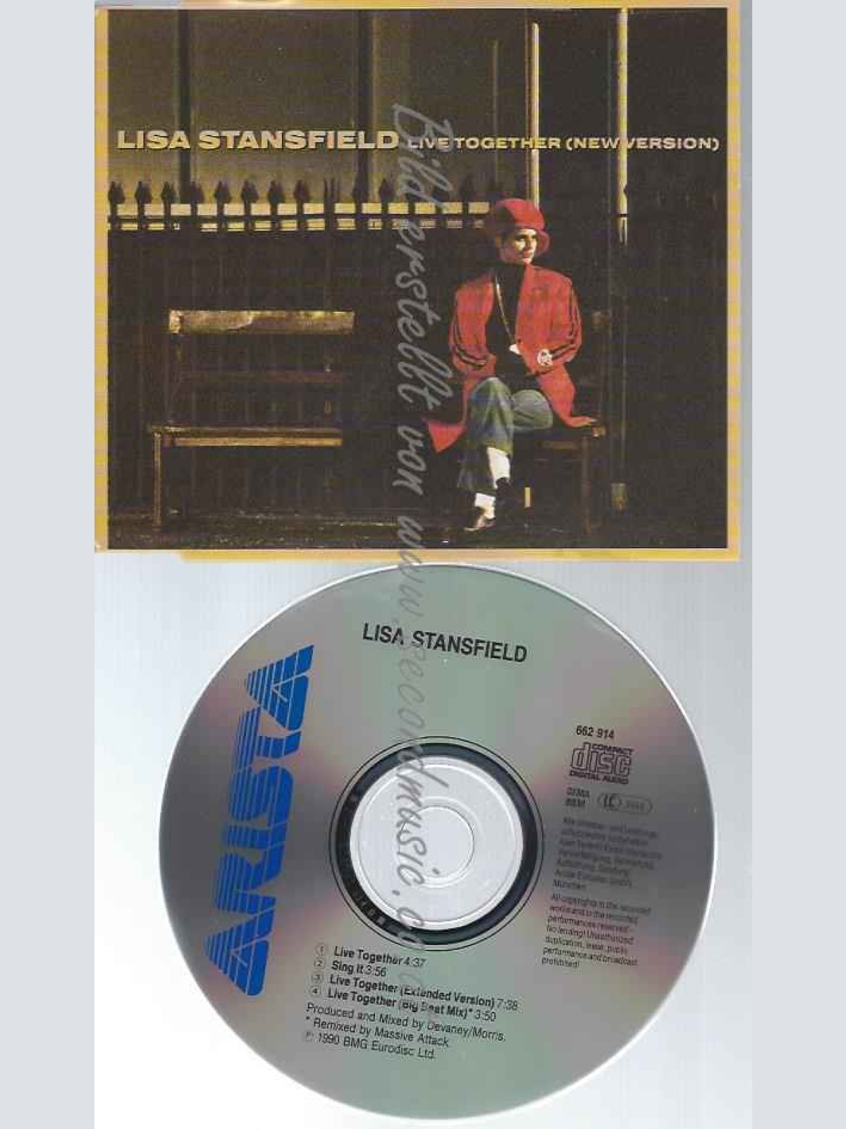 CD--LISA STANSFIELD--LIVE TOGETHER