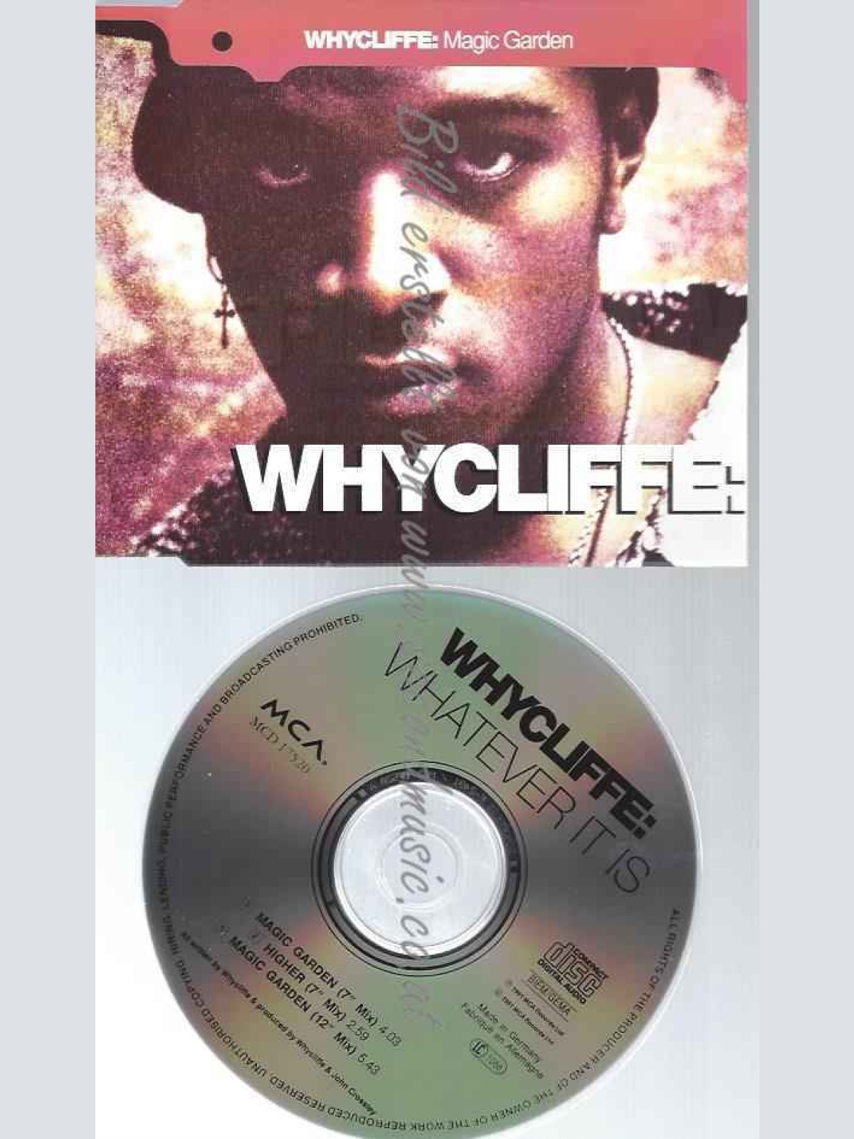 CD--WHYCLIFFE--MAGIC GARDEN