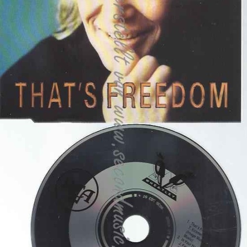 CD--JOHN FARNHAM--THAT'S FREEDOM (CLUB MIX,