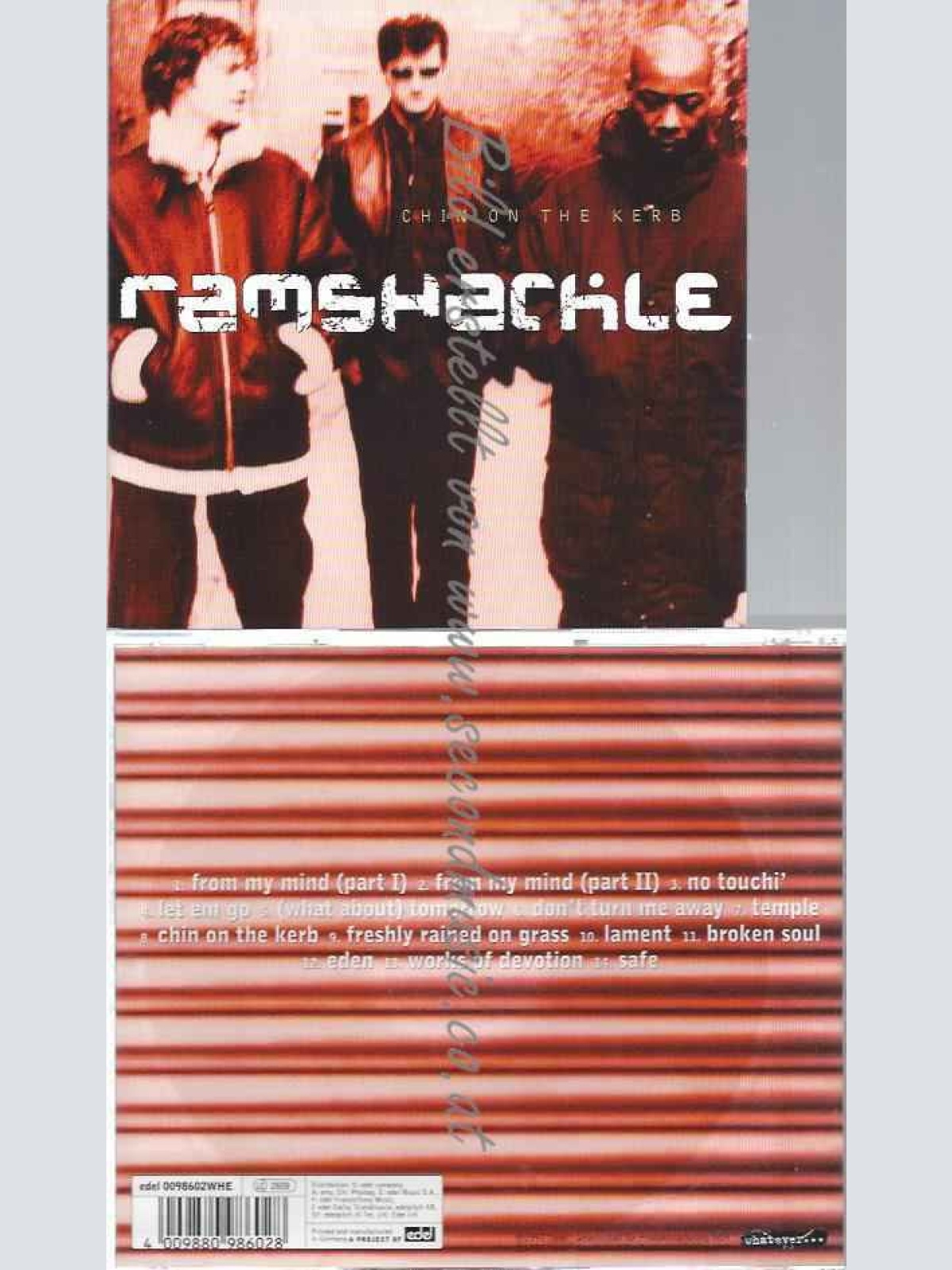 CD--RAMSHACKLE--CHIN ON THE KERB