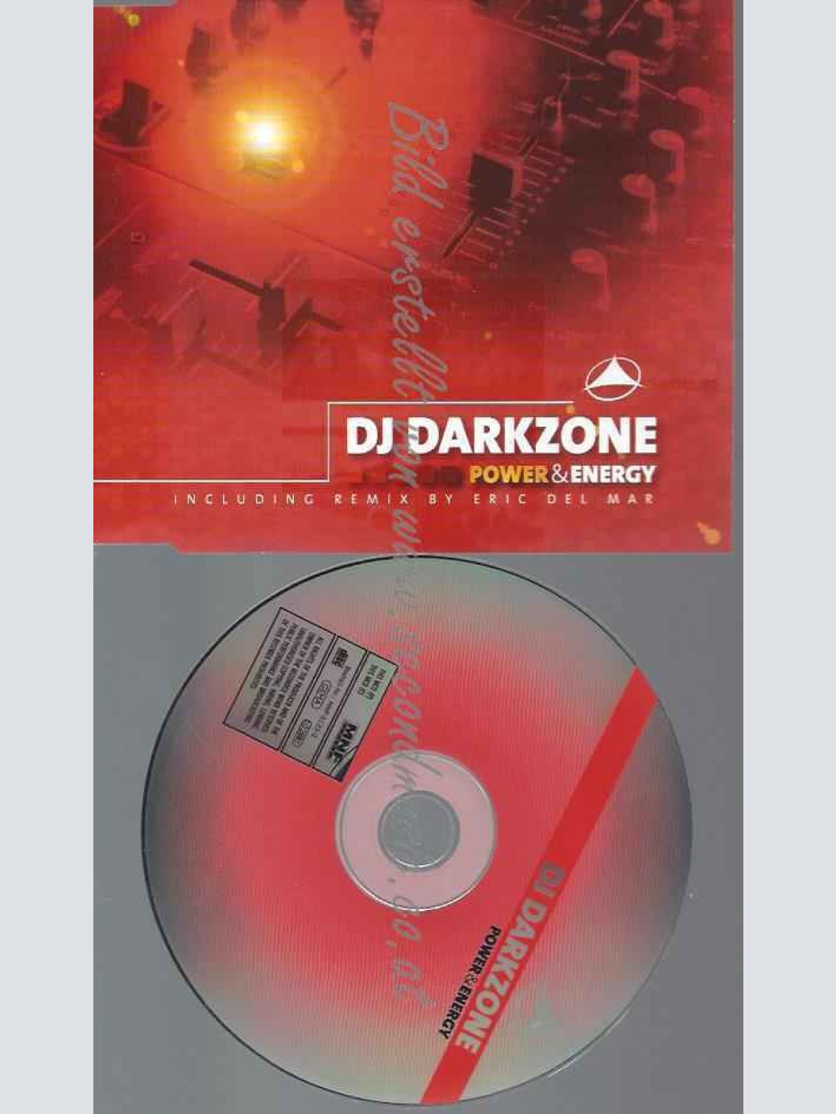 CD--DJ DARKZONE--POWER AND ENERGY