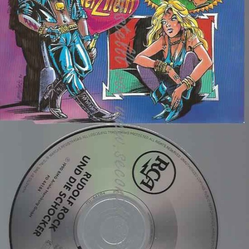 CD--RUDOLF ROCK & DIE SCHOCKER--HERZILEIN (INCL. 2 VERSIONS, 1990)