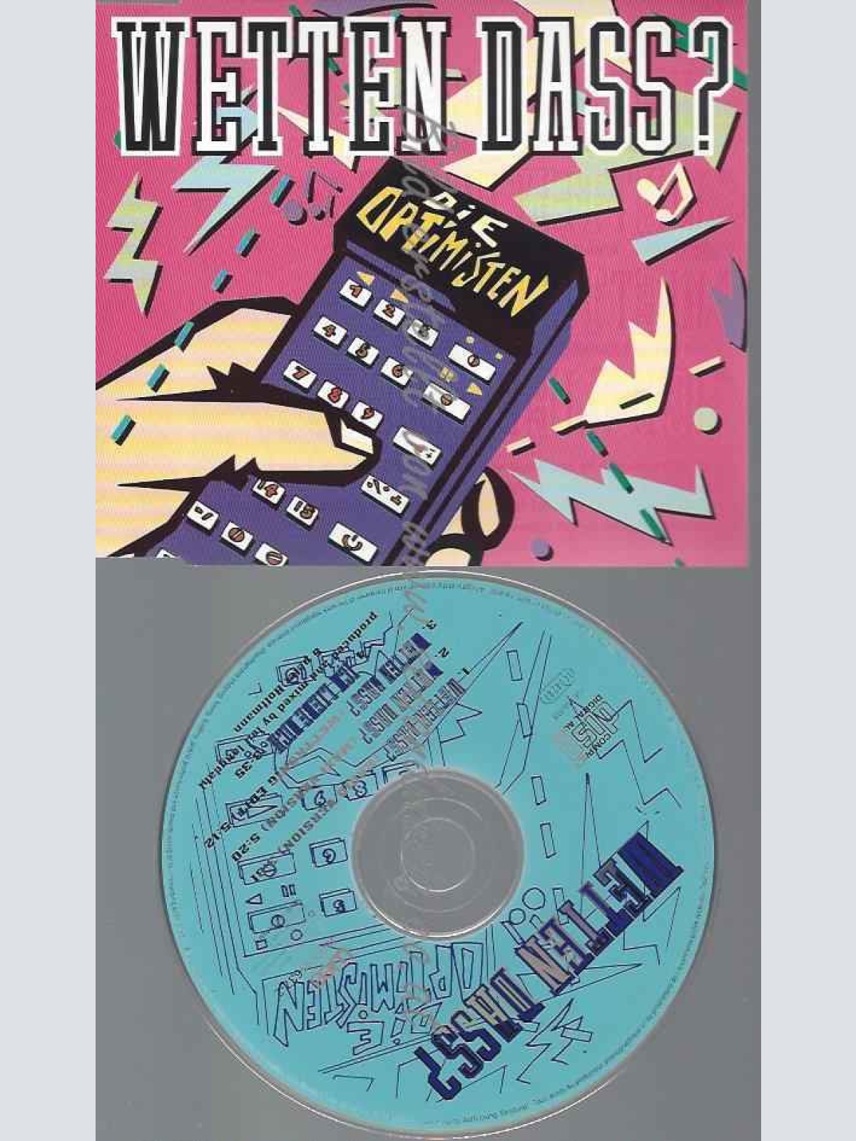 CD--DIE OPTIMISTEN--WETTEN DASS?