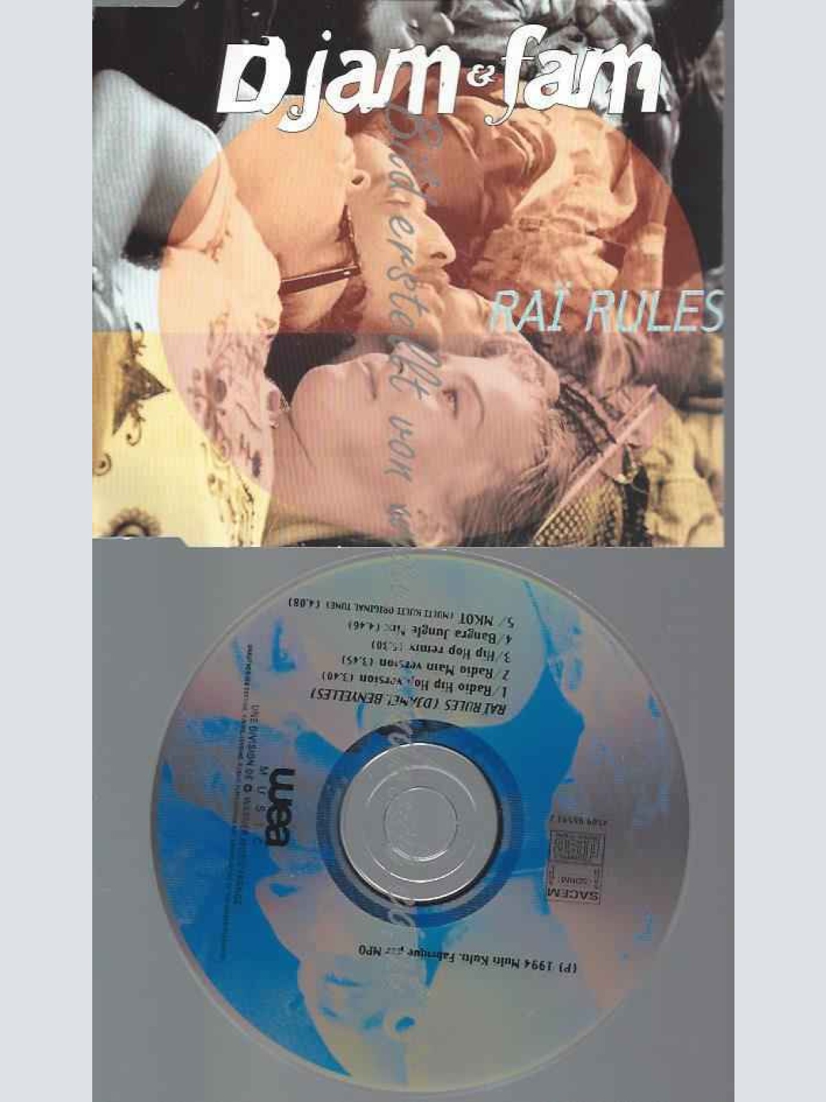 CD--DJAM & FAM--RA´ RULES (INCL. 4 VERSIONS, 1994)