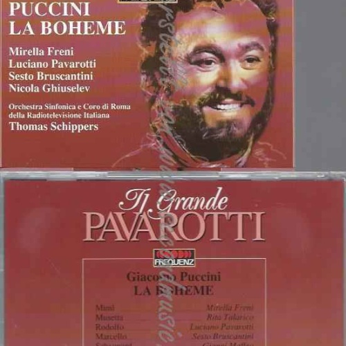 CD--LUCIANO PAVAROTTI, GIACOMO PUCCINI   - LA BOHEME (IL GRANDE PAVAROTTI)