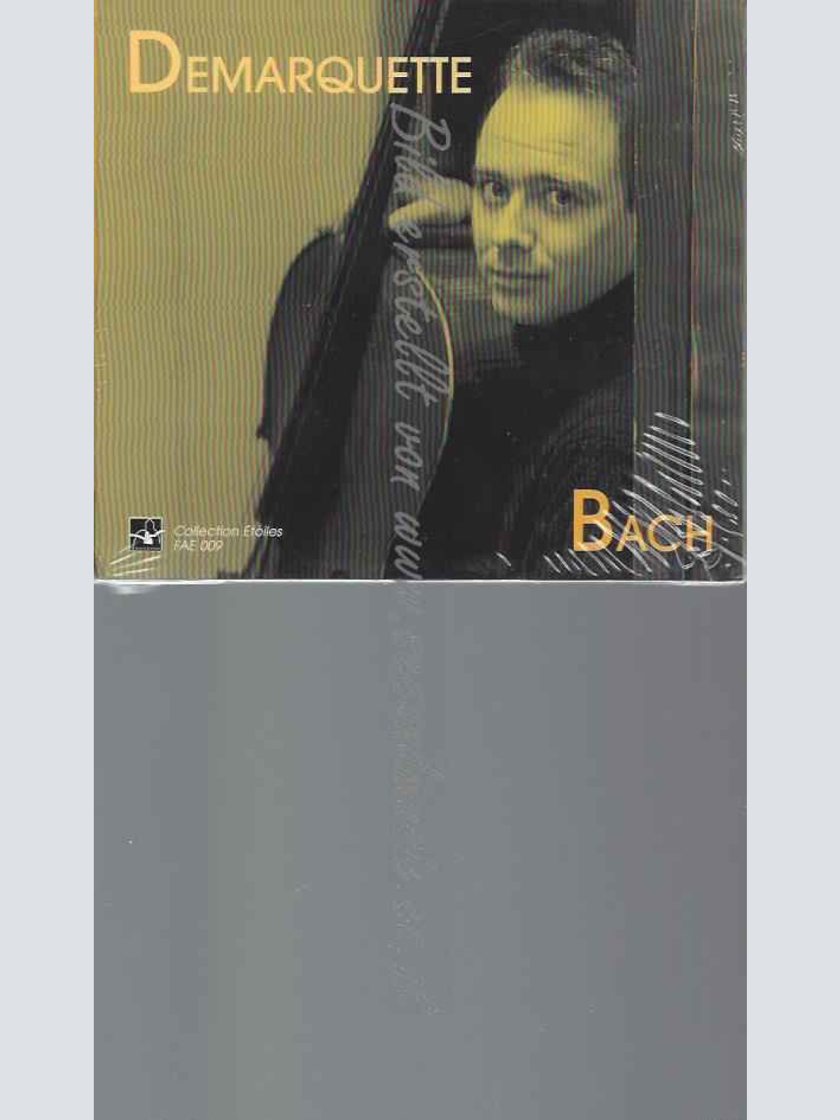 CD--DEMARQUETTE,HENRI ,JOHANN SEBASTIAN--BACH: 6 SUITES POUR VIOLONCELLE SEULE