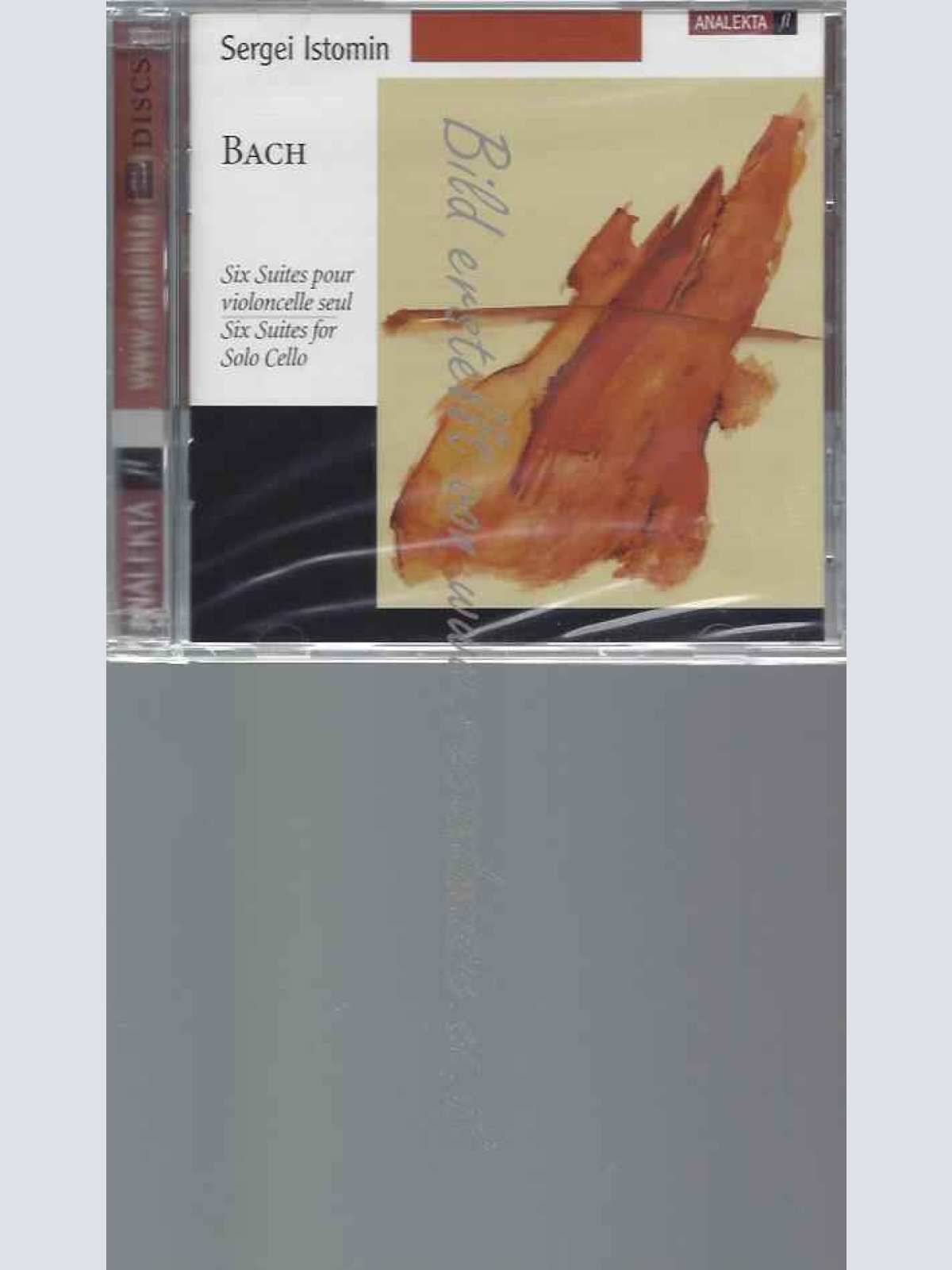CD--ISTOMIN,SERGEI UND BACH,JOHANN SEBASTIAN--CELLOSUITEN 1-6