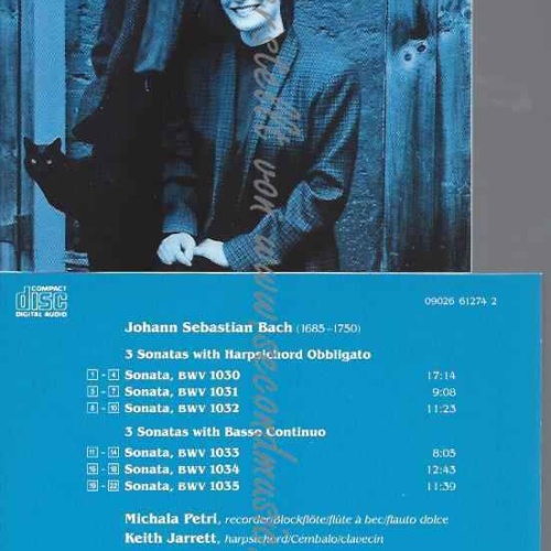 CD--MICHALA PETRI, KEITH JARRETT, ET AL.--FLÖTENSONATEN