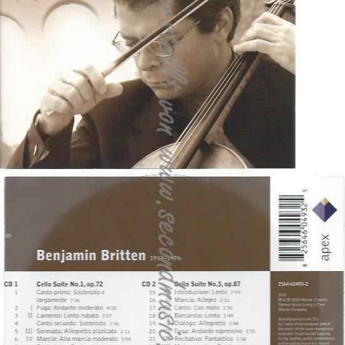 CD--BUTT,WILLIAM UND BRITTEN,BENJAMIN--CELLOSUITEN